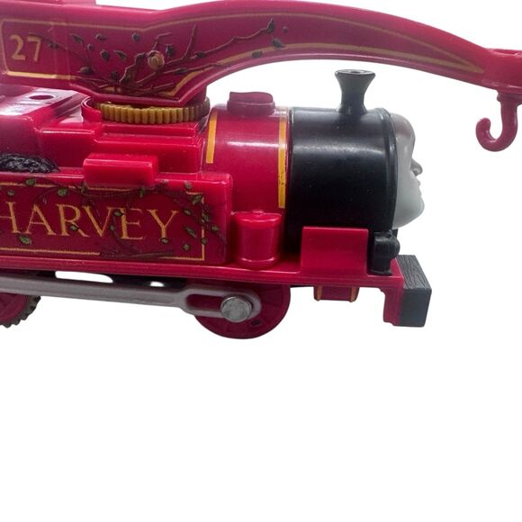 Thomas & Friends Trackmaster Motorized Harvey The Crane Engine Tested Ships Fast - Picture 5 of 14